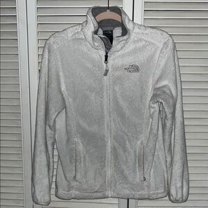 The North Face Osito white jacket small
